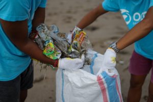 boys cleaning up in Africa