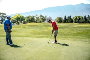 stress-free golf swing